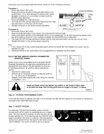 Preview for 12 page of Firmamatic AS3350 Instruction Manual