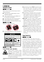 Preview for 21 page of Firman H03652 Owner'S Manual