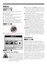 Preview for 16 page of Firman P01001 Owner'S Manual