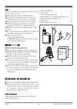 Предварительный просмотр 9 страницы Firman P01202 Owner'S Manual