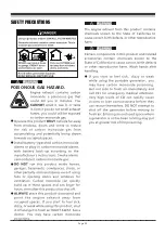 Preview for 4 page of Firman P03612 Owner'S Manual