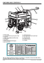 Предварительный просмотр 6 страницы Firman P03613 Operator'S Manual