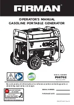 Firman P06702 Operator'S Manual preview