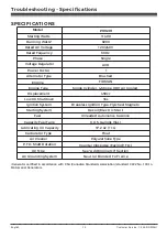 Preview for 30 page of Firman P09201 Operator'S Manual