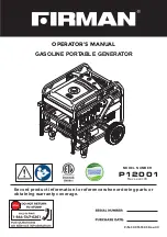 Firman P12001 Operator'S Manual preview