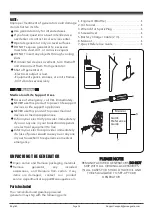 Preview for 8 page of Firman R-P03601 Owner'S Manual