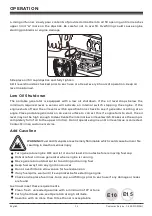 Preview for 14 page of Firman T07573 Operator'S Manual