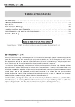 Preview for 2 page of Firman T08072 Operator'S Manual