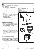 Preview for 8 page of Firman W01682 Operator'S Manual