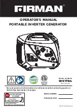 Firman W01784 Operator'S Manual preview