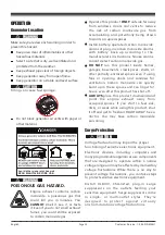 Preview for 17 page of Firman W03081 Owner'S Manual