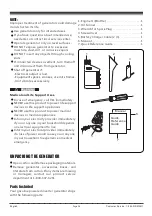 Preview for 9 page of Firman W03381 Owner'S Manual