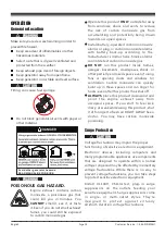 Preview for 20 page of Firman WH03041 Owner'S Manual