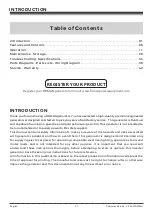 Preview for 3 page of Firman WH03344 Operator'S Manual