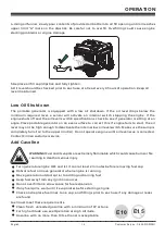 Preview for 16 page of Firman WH03562OF Operator'S Manual