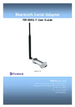 Preview for 1 page of Firmtech FB100AS-F User Manual