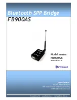 Firmtech FB900AS User Manual предпросмотр