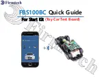 Предварительный просмотр 1 страницы Firmtech FBS100BC Quick Manual