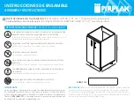 firplak Laundry sink cabinet Assembly Instructions Manual preview