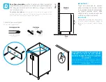 Preview for 8 page of firplak Laundry sink cabinet Assembly Instructions Manual