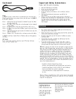 Preview for 2 page of First Act Discovery FI400 Instruction Manual