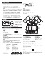 First Act FD118 Instruction Manual preview