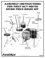 First Act FIRST ACT MD700 Assembly Instructions preview