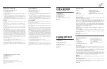 Preview for 1 page of First Act MI071 Instruction Manual