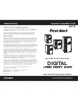 Preview for 1 page of First Alert 2190DF Operations & Installation Manual