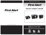 First Alert 2601DF Operations & Installation Manual preview