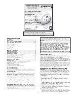 Preview for 1 page of First Alert 9120 Series User Manual