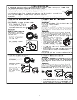 Preview for 4 page of First Alert 9120 Series User Manual