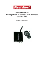 Preview for 1 page of First Alert A-550 User Manual