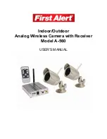 Preview for 1 page of First Alert A-560 User Manual