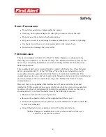 Preview for 5 page of First Alert A-560 User Manual