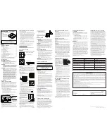 Preview for 1 page of First Alert CO910 User Manual