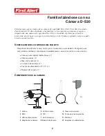 Preview for 6 page of First Alert D-520 (Spanish) Manual Del Usuario