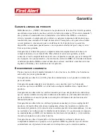 Preview for 12 page of First Alert D-520 (Spanish) Manual Del Usuario