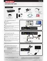 Предварительный просмотр 1 страницы First Alert DC4405-420 Quick Start Manual