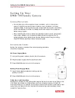 Preview for 7 page of First Alert DWB-700 User Manual