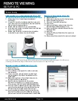 Preview for 10 page of First Alert DWIP-720 User Manual