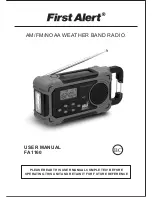 Preview for 1 page of First Alert FA1160 User Manual