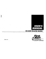 Preview for 1 page of First Alert FA1220C User Manual