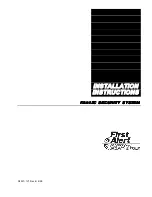 First Alert FA142C Installation Instructions Manual preview