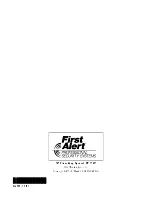 Preview for 128 page of First Alert FA1660C Installation And Setup Manual