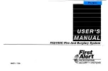 Preview for 1 page of First Alert FA2100C User Manual