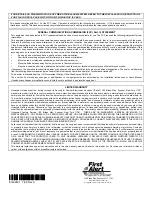 Preview for 8 page of First Alert FA270RF Installation And Setup Manual