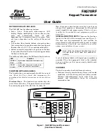 First Alert FA570RF User Manual предпросмотр