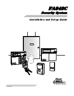 First Alert FA848C Installation And Setup Manual предпросмотр