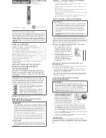 Preview for 1 page of First Alert FE1A10G15 User Manual